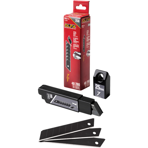 Ultra-Sharp Black Replacement Blades, Snap-Off Style Seagulf Marine Industries Inc.