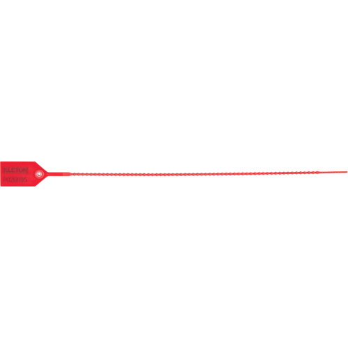 Standard-Duty Security Seal, 15", Plastic, Plastic Seal Seagulf Marine Industries Inc.