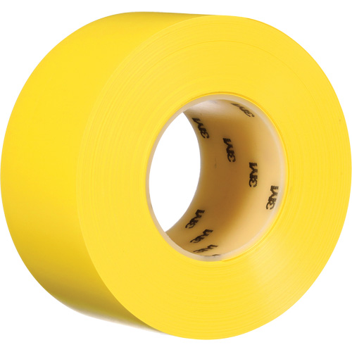 Ruban de marquage de planchers durable 971, 3" x 108', Vinyle, Jaune Seagulf Marine Industries Inc.