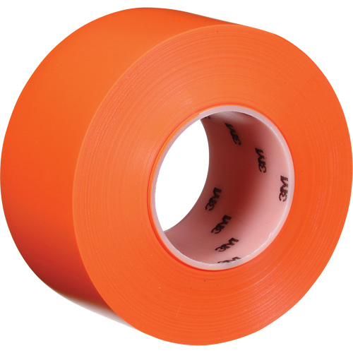 Ruban de marquage de planchers durable 971, 3" x 108', Vinyle, Orange Seagulf Marine Industries Inc.