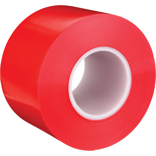 Ruban de marquage de planchers durable 971, 4" x 108', Vinyle, Rouge Seagulf Marine Industries Inc.