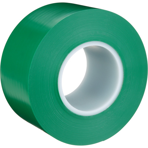 Durable Floor Marking Tape 971, 3" x 108', Vinyl, Green Seagulf Marine Industries Inc.