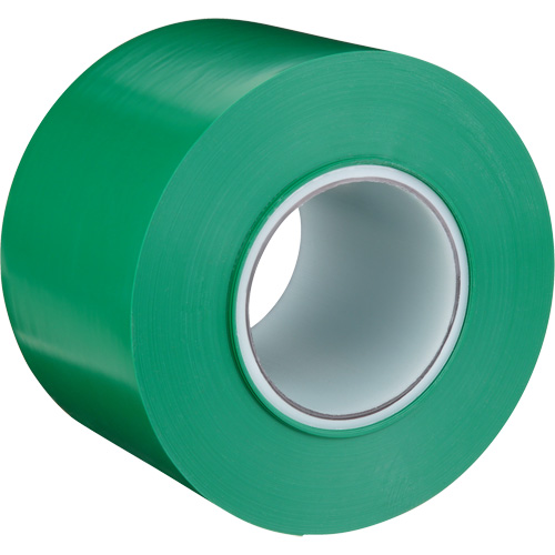 Durable Floor Marking Tape 971, 4" x 108', Vinyl, Green Seagulf Marine Industries Inc.