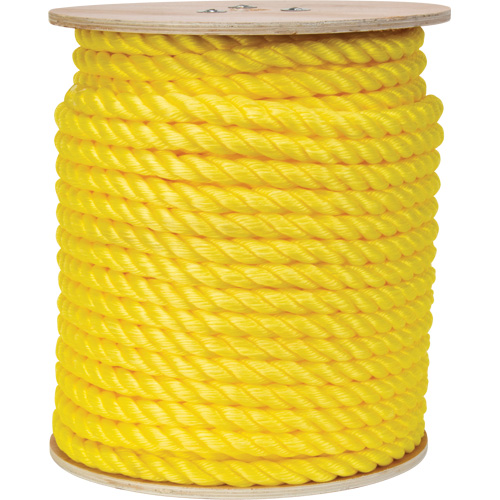 Braided Yellow Rope, Polypropylene, 300' Seagulf Marine Industries Inc.
