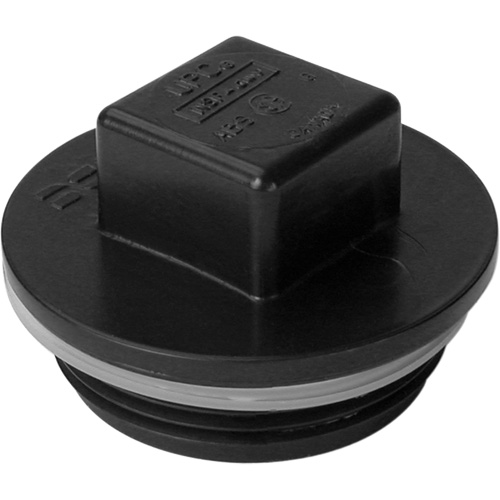 Bouchon filet&eacute;, Regard de nettoyage, 1-1/4" dia., Plastique Seagulf Marine Industries Inc.