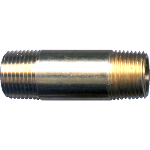 Raccord long, Laiton, 1/4", NPT x NPT Seagulf Marine Industries Inc.