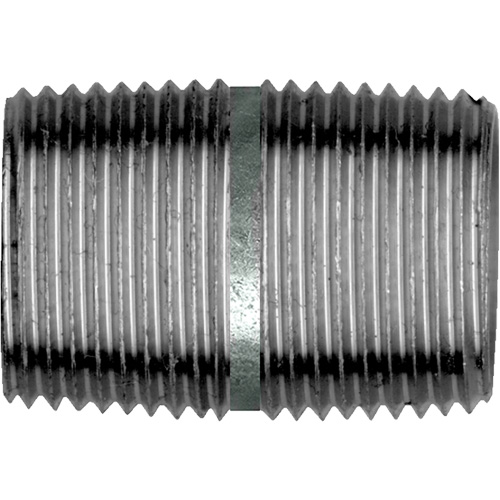 Raccord Court, Galvanis&eacute;, 1", NPT x NPT Seagulf Marine Industries Inc.