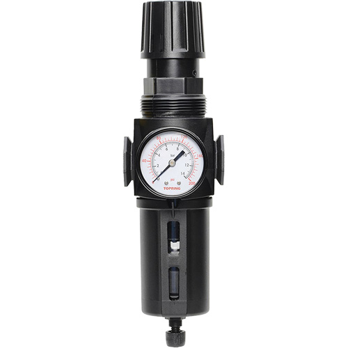 Manual Drain Filter/Regulator with Standard Bowl Modulair 300, 1/4" NPT, 150 PSI, 5.1 fl. oz. Capacity Seagulf Marine Industries Inc.