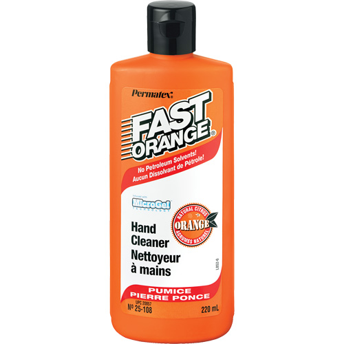 Nettoyant &agrave; mains, Pierre ponce, 220 ml, Bouteille, Orange Seagulf Marine Industries Inc.