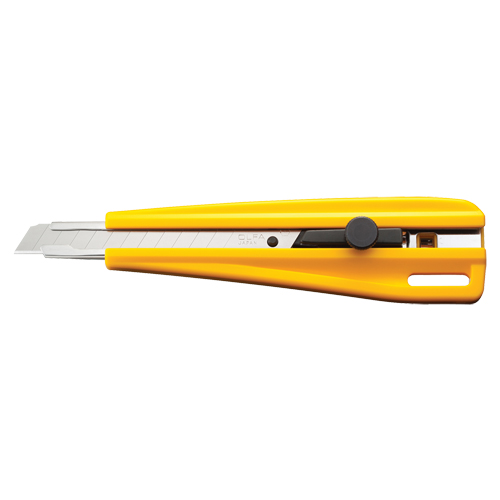 Precision Knife, 9 mm, Silver, Plastic Handle Seagulf Marine Industries Inc.