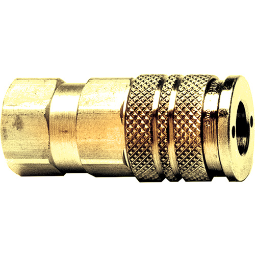 D&eacute;connexion rapide automatique &agrave; une main, Laiton, 1/4" x 3/8" Seagulf Marine Industries Inc.