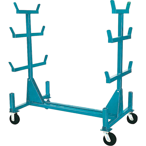 Supports mobiles pour tuyaux & barres, Acier, 34" la x 61" p x 58" h, Capacit&eacute; de 1000 lb Seagulf Marine Industries Inc.