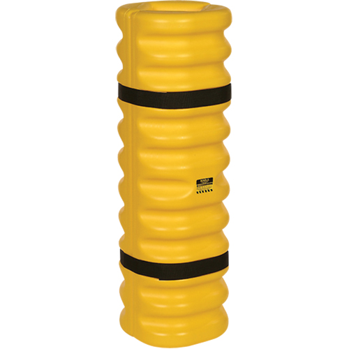 Protecteur de colonne, Ouverture int&eacute;rieure 4" x 6", 13" lo x 13" la x 42" h, Jaune Seagulf Marine Industries Inc.