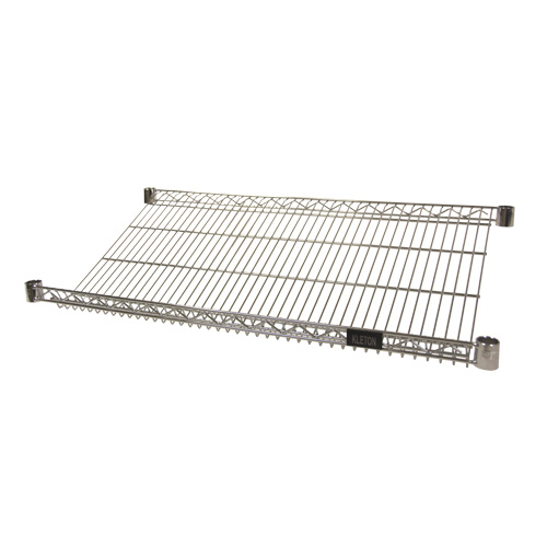 Tablette inclin&eacute;e en treillis m&eacute;tallique, 18" la x 36" p, Capacit&eacute; de 400 lb Seagulf Marine Industries Inc.