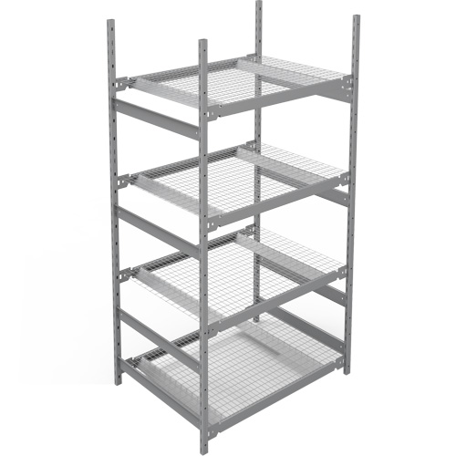 Wide Span Storage Shelving, Boltless, 1340 lbs. Capacity, 42" W x 84" H x 32" D Seagulf Marine Industries Inc.