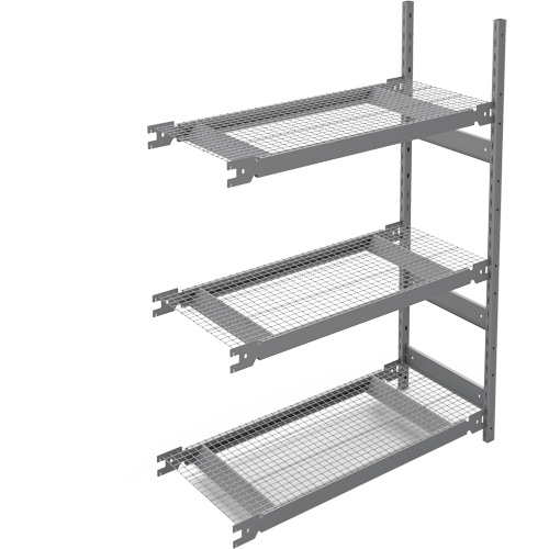 &eacute;tag&egrave;re de grande largeur, Acier, Sans boulons, Capacit&eacute; 1340 lb, 42" la x 60" h x 18" p Seagulf Marine Industries Inc.