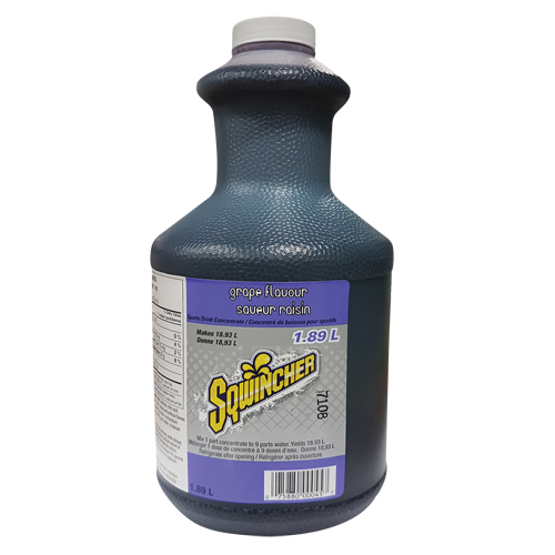 Sqwincher Boisson de r&eacute;hydratation, Concentr&eacute;, Raisin Seagulf Marine Industries Inc.