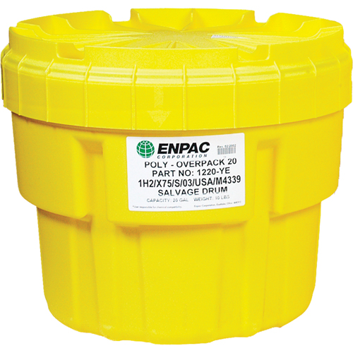 Barils de r&eacute;cup&eacute;ration Poly-Overpack 20, 20 gal. US, Stationnaire Seagulf Marine Industries Inc.
