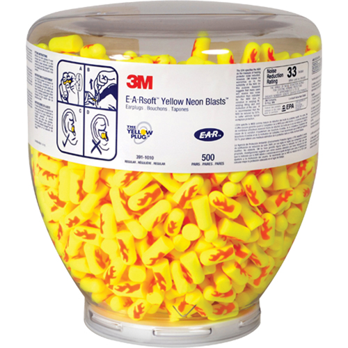 E-A-Rsoft Yellow Neons Earplugs, Bulk - Canister Seagulf Marine Industries Inc.