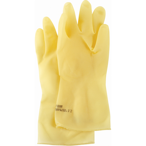Featherweight Plus Gloves, Size Medium/8, 13" L, Rubber Latex, 17-mil Seagulf Marine Industries Inc.