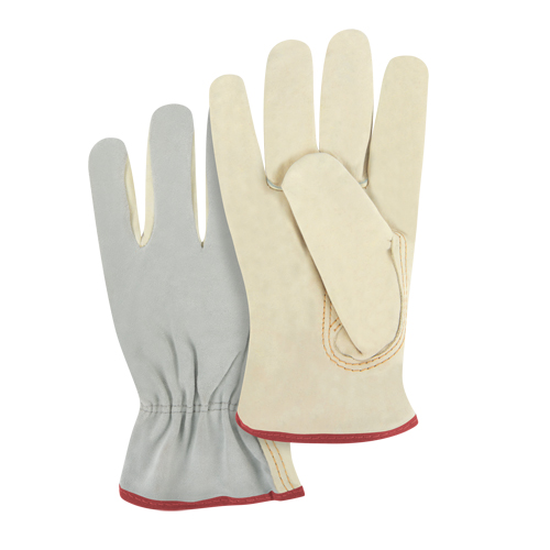 Gants de conducteur &agrave; dos fendu, Petit, Paume en Cuir fleur de vache Seagulf Marine Industries Inc.