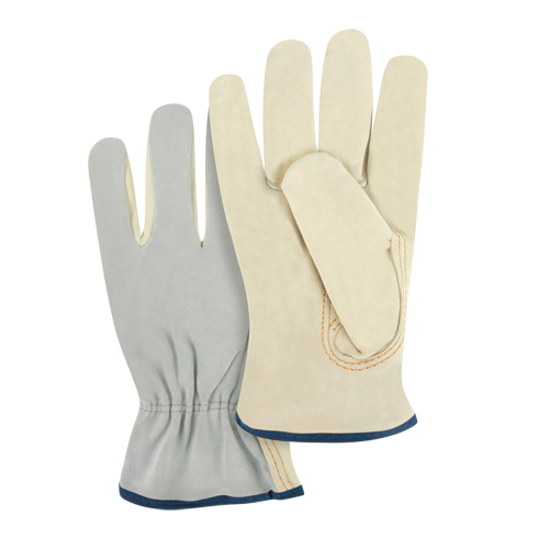 Split Back Driver's Gloves, X-Large, Grain Cowhide Palm Seagulf Marine Industries Inc.