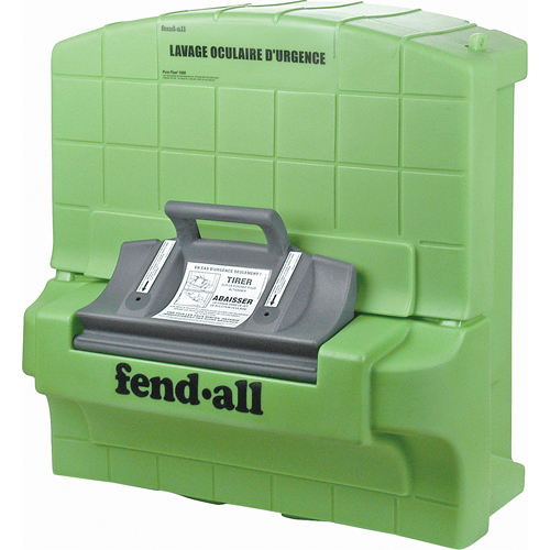 French Instructions for Fendall Pure Flow 1000&reg; Eyewash Station, Gravity-Fed, 7 gal. Capacity, Meets ANSI Z358.1 Seagulf Marine Industries Inc.
