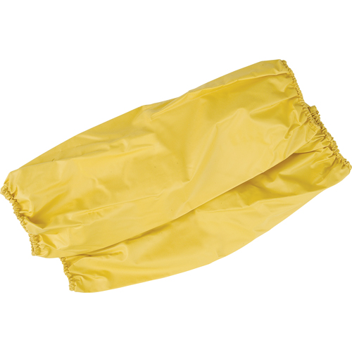 Disposable Sleeves with Elastic Cuffs, 18" long, Polyester/PVC, Yellow Seagulf Marine Industries Inc.
