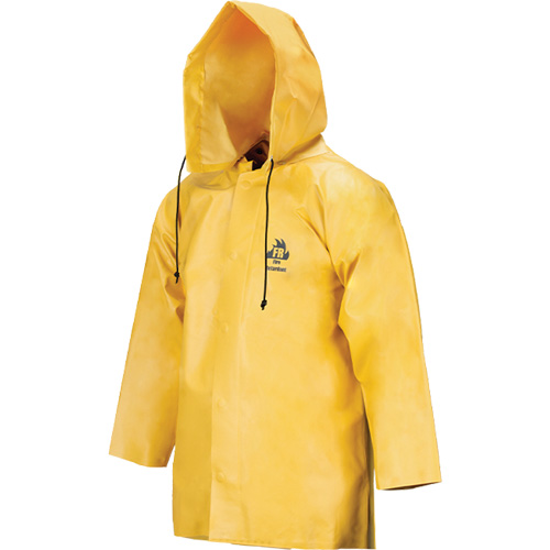 Neo-Slick Chemical & Acid Resistant Rain Jacket, 3X-Large, Yellow, Neoprene Seagulf Marine Industries Inc.