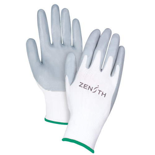 Lightweight Breathable Coated Gloves, 8/Medium, Foam Nitrile Coating, 13 Gauge, Polyester Shell Seagulf Marine Industries Inc.