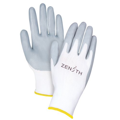 Lightweight Breathable Coated Gloves, 11/2X-Large, Foam Nitrile Coating, 13 Gauge, Polyester Shell Seagulf Marine Industries Inc.
