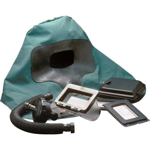 Abrasi-Blast Supplied-Air Respirator Shoulder-Length Hood, Medium, Soft Top, Single Shroud Seagulf Marine Industries Inc.