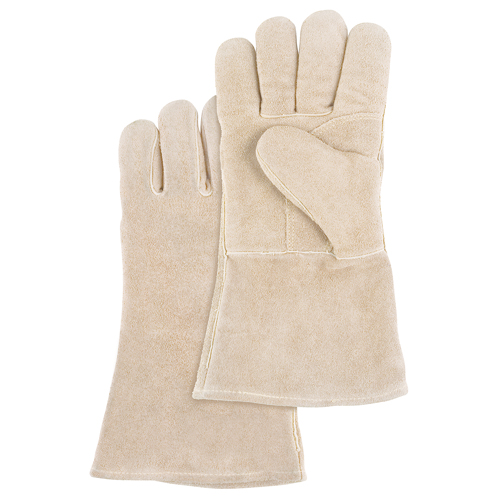 Premium Welder's Gloves, Split Cowhide, Size Large Seagulf Marine Industries Inc.