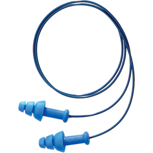 Howard Leight SmartFit&reg; Metal Detectable Reusable Earplugs, Corded, One-Size, Bulk - Box, 25 NRR dB Seagulf Marine Industries Inc.