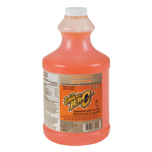 Sqwincher&reg; Boisson de r&eacute;hydratation ZERO, Concentr&eacute;, Orange Seagulf Marine Industries Inc.