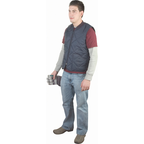 Light-Duty Insulated Cooler Jackets, Vests & Coats, Men's, Small, Navy Blue Seagulf Marine Industries Inc.