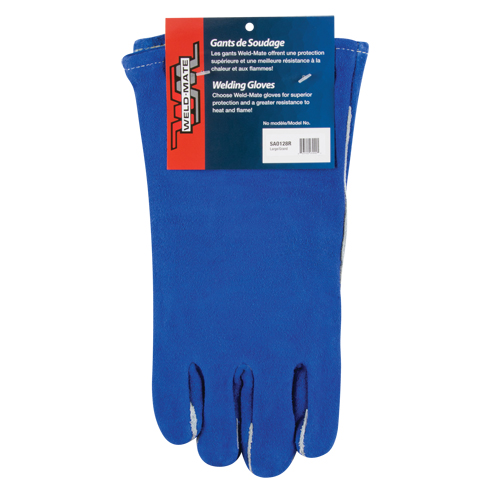 Gants de soudage &agrave; pouce & paume doubles, Cuir de vache refendu, Taille Grand Seagulf Marine Industries Inc.