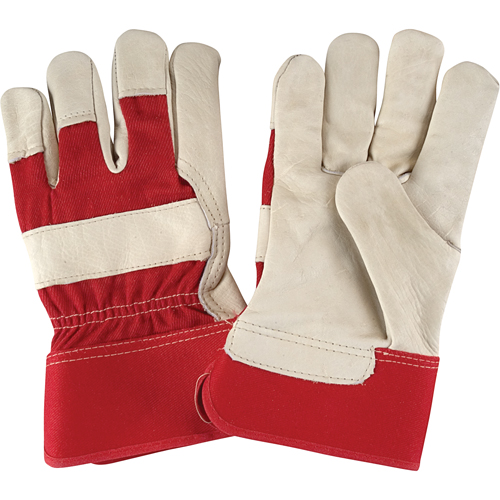 Premium Dry-Palm Fitters Gloves, Large, Grain Cowhide Palm, Cotton Inner Lining Seagulf Marine Industries Inc.