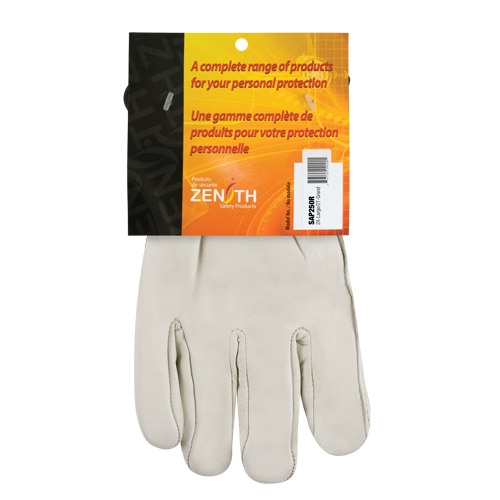 Standard-Duty Winter-Lined Driver's Gloves, 2X-Large, Grain Cowhide Palm, Fleece Inner Lining Seagulf Marine Industries Inc.