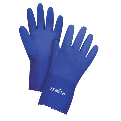 Gants ultra flexible, Taille T-Grand/10, 12" lo, PVC, Doublure en Interlock, 45 mils Seagulf Marine Industries Inc.