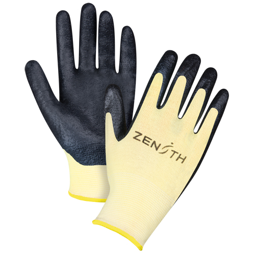 Gants r&eacute;sistants &agrave; la coupe avec prise sup&eacute;rieure, Taille 2T-Grand/11, Calibre 13, Rev&ecirc;tement Mousse de nitrile, Enveloppe en Aramide, ANSI/ISEA 105 niveau 3/EN 388 niveau 5 Seagulf Marine Industries Inc.