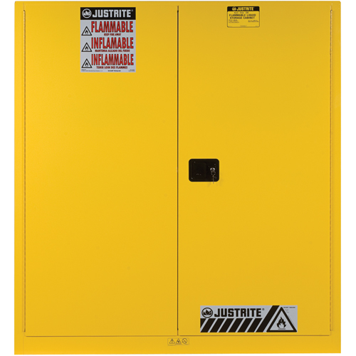 Armoires Sure-Grip EX pour entreposage de barils &agrave; la verticale, Capacit&eacute; de 60 gal. US, 2 barils, Jaune Seagulf Marine Industries Inc.