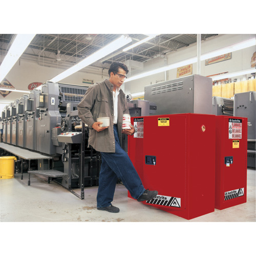 Sure-Grip&reg; EX Combustibles Safety Cabinet for Paint and Ink, 40 gal., 3 Shelves Seagulf Marine Industries Inc.