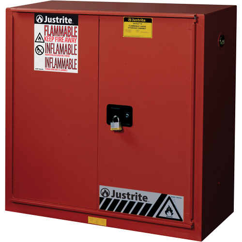 Sure-Grip&reg; EX Combustibles Safety Cabinet for Paint and Ink, 40 gal., 3 Shelves Seagulf Marine Industries Inc.