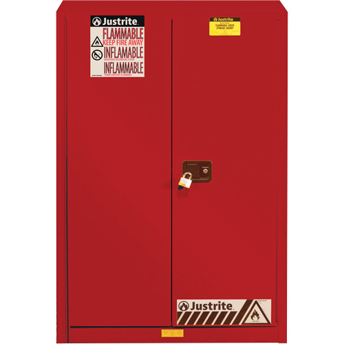 Sure-Grip&reg; EX Combustibles Safety Cabinet for Paint and Ink, 60 gal., 5 Shelves Seagulf Marine Industries Inc.