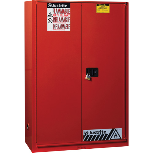 Armoire de s&eacute;curit&eacute; pour la peinture et les encres combustibles EX Sure-Grip, 60 gal., 5 tablettes Seagulf Marine Industries Inc.