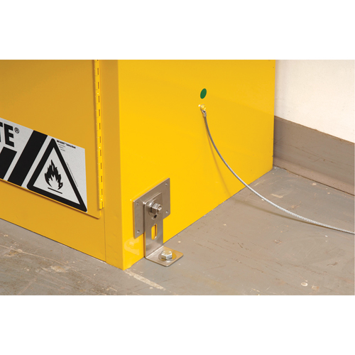 Seismic Bracket for Sure-Grip&reg; Ex Flammable Storage Cabinet Seagulf Marine Industries Inc.