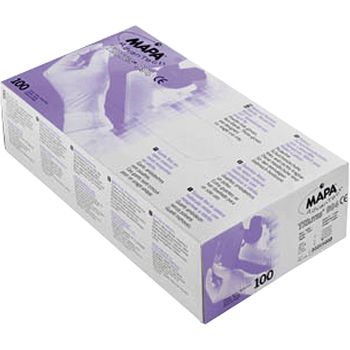 Trilites&reg; Triple Polymer Gloves, Medium, Latex/Neoprene/Nitrile, 6-mil, Powder-Free, Purple Seagulf Marine Industries Inc.
