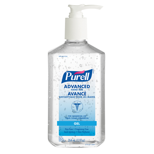 Advanced Hand Sanitizer, 354 ml, Pump Bottle, 70% Alcohol Seagulf Marine Industries Inc.