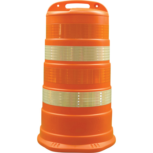 Trailboss Channelizer Drums, 41.27" High, Orange Seagulf Marine Industries Inc.